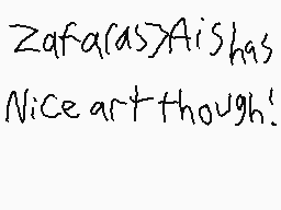 Drawn comment by KF9
"Zafa'a(as) Aisha has Nice art though!"