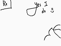 Drawn comment by M2ⓍmⒶ$⛄
"yes I"