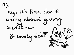 Drawn comment by Akemi