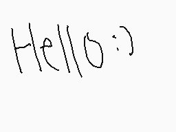 Drawn comment by alina
"Hello(0:)"