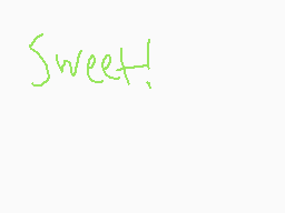 Drawn comment by Oon
"Sweet!"