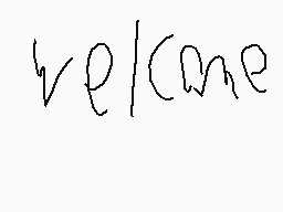 Drawn comment by SilyElixir
"welcome"