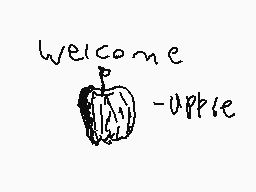 Drawn comment by SilyElixir
"Welcome -Apple"