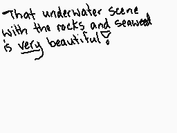 Drawn comment by ～Lunaris～