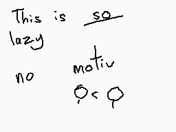 Drawn comment by GoodWolf