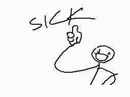 Drawn comment by ラジオ
"SICK"
