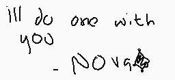 ζωγραφισμενο σχολιο του χρηστη Nova♦