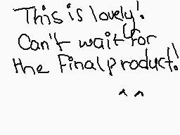 Drawn comment by Vitalae