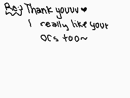 Drawn comment by ChordKey～♪