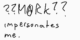 Drawn comment by MⒶrk