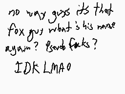 Drawn comment by Raywire