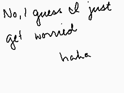 Drawn comment by S. Darko