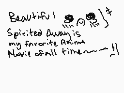 Comentario dibujado por Mikaharu