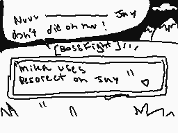 Getekende reactie door Mikaharu