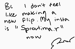 Ritad kommentar från Sproutima