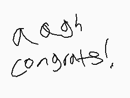 Drawn comment by Wet N00DL3
"Oooh congrats!"