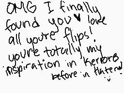 Drawn comment by LunaStar☆