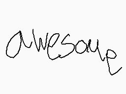 Drawn comment by Sudoverse★
"awesome"