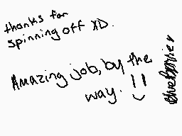 Drawn comment by BlueBxrrie