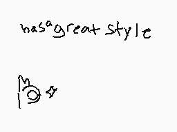 Drawn comment by bird