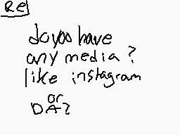 Drawn comment by bird