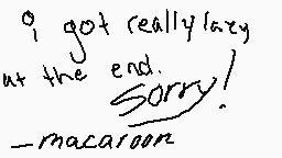 Drawn comment by Macaroon