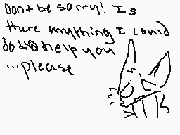 Drawn comment by ☆fawngems☆