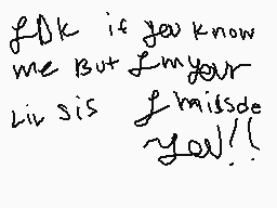 Drawn comment by lala