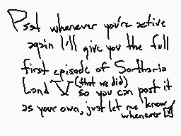 Drawn comment by SorthariaH