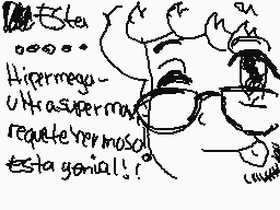 Drawn comment by ♭◎ⓇⓇêG●
"Esto ..... Hipermegu- ultrasupermujer requierevermoscu esta genial!"