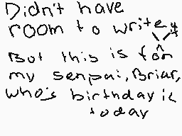 Drawn comment by Rosey-rose