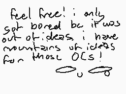 Drawn comment by ♪songbird♪