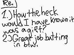 Drawn comment by _±VIOLET±_