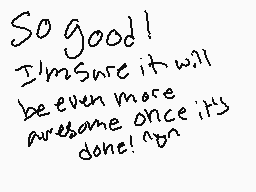 Drawn comment by Lana