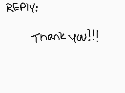 Drawn comment by skipper
"REPLY: Thank you!!!"