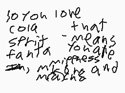 Drawn comment by CⒶniⓁus😃☆