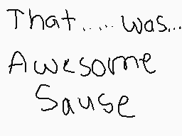 Drawn comment by the newbie