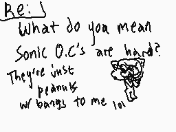 Drawn comment by s!cobunny