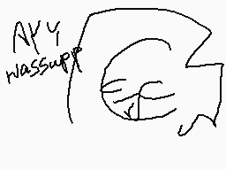 Drawn comment by sunshine
"AKY wassup?"