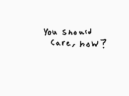 Drawn comment by FallenFawn