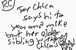 Drawn comment by ToyChica♥😃