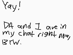 Drawn comment by C-Y0$heh