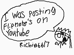 Drawn comment by Richie6617