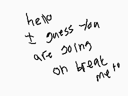 Drawn comment by Song☔☔king