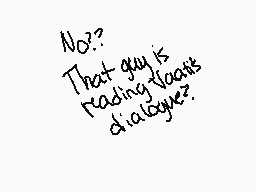 Drawn comment by Vaati-Goro
"No?? That guy is reading Vaati's dialogue?"