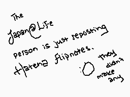 Drawn comment by 「ハウンド」