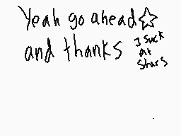 Drawn comment by i love you