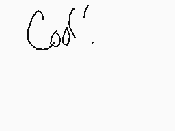 Drawn comment by pluto