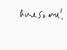 Drawn comment by pluto