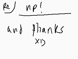 Drawn comment by pluto